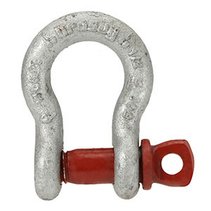GALVANIZED SCREW PIN SHACKLES
