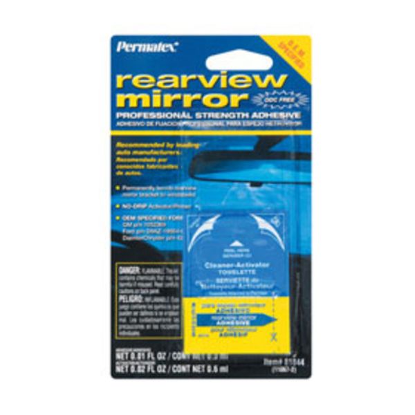 PROFESSIONAL STRENGTH REARVIEW MIRROR ADHESIVE KIT, 81844