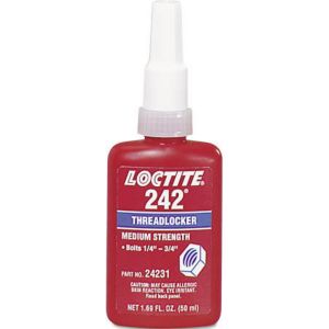 LOC-ADHESIVE THREADLOCKER  BLUE 50ML 242