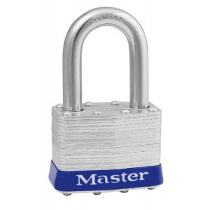 MAS-5UPLF PADLOCK UNVPIN 1-1/2 SHKL BLUE