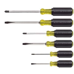 KLE-SCREWDRIVER SET 6PC CUSHION GRIP