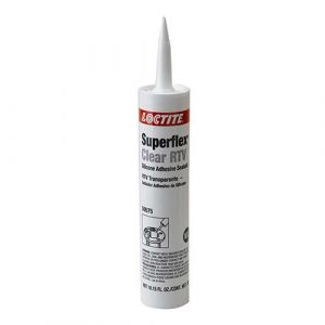LOC-SILICONE ADHESIVE SEALANT CLR 300ML