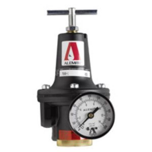 ALEMITE 1/2 NPTF AIR REGULATOR WITH GAUGE, 7608-B