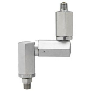 ALEMITE 1/8 NPTF X 1/8 NPTF Z-TYPE SWIVEL, 54732