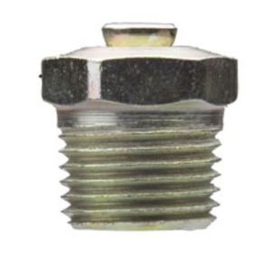 ALEMITE 1/8 PTF SAE SPL SHORT 1 - 5PSI PRESSURE RELIEF FITTING, 47200
