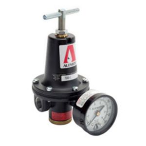 ALEMITE 3/8 NPTF AIR REGULATOR WITH GAUGE, 7606-B