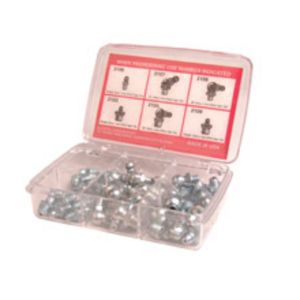 ALEMITE 44-PIECE METRIC LUBRICATION FITTING ASSORTMENT, 2371