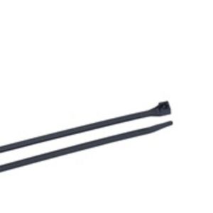 GB-TIE CABLE 14 BLACK UV 75LB TENS 100PK