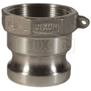 CAM & GROOVE TYPE A ADAPTER X FNPT 1-1/2, 150-A-AL