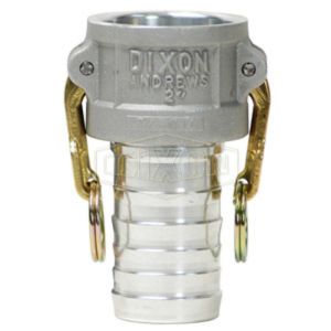CAM & GROOVE TYPE C COUPLER X HOSE SHANK 6, 600-C-AL