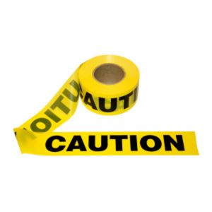 SAF-T30101 CAUTION TAPE 3X1000 ROLL