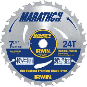 CIRCULAR SAW BLADE, 7-1/4 X 24T, 24030