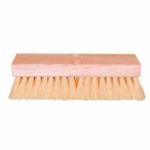 MAG-BRUSH DECK 10in SS HDLE WHT TAMPICO