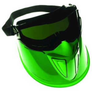 FACE SHIELD,  IRUV SHADE 3.0 ANTI-FOG BLACK FRAME, 18631