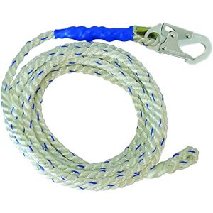 FAL-8125 VERTICAL LIFELINE 25FT SGL HOOK