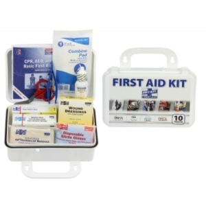 PAC-FIRST AID KIT 10 PLASTIC