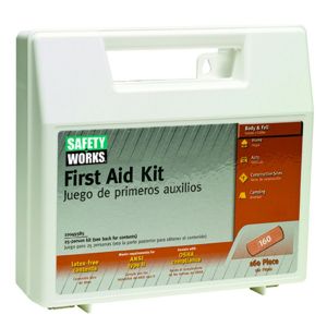 MSA-FIRST AID KIT 160PC W/CARRY CASE