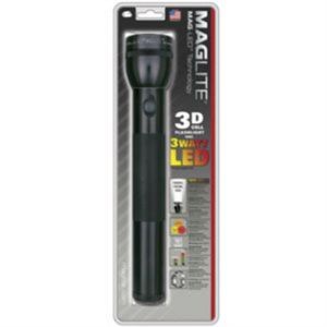 MAG-FLASHLIGHT  3-D LED BLACK