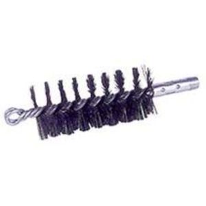 FLUE BRUSH, SINGLE SPIRAL 1-1/4, .012 STEEL FILL, 1/4X2 NPT PIPE NIPPLE, 44047