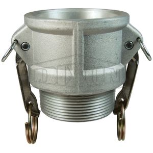 GLOBAL CAM & GROOVE TYPE B COUPLER X MNPT 3/4, G75-B-AL