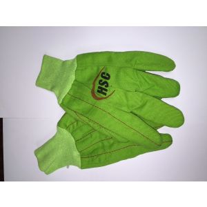 SAF-GLOVE HSC GREEN 18oZ COTTON