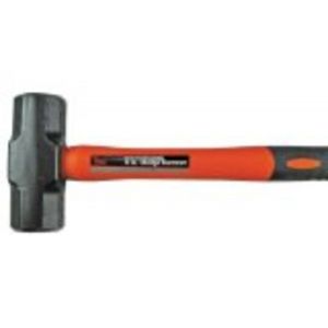 HAMMER SLEDGE, 8LB WITH 36 FIBERGLASS HANDLE, 65-168