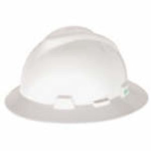 MSA-HAT V-GARD WHITE RATCHET (KEY)