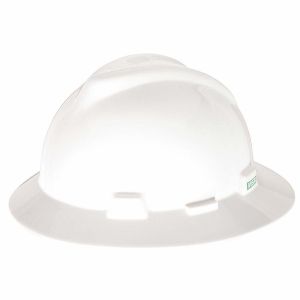 MSA-HAT V-GARD WHITE STAZ-ON SUSP
