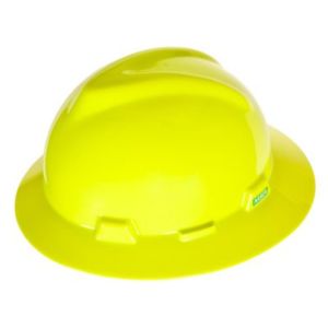 MSA-HAT V-GARD YELLOW RATCHET SUSP