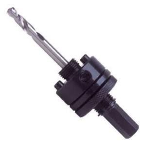 HOLE SAW ARBOR, 3/8 SHANK FITS 1-1/4 - 6