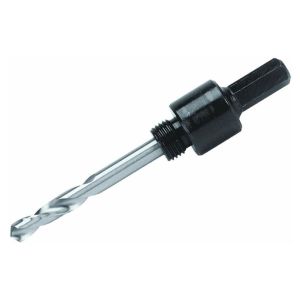 HOLE SAW ARBOR, 3/8 SHANK FITS 9/16 - 1-3/16