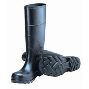 TIN-BOOT SZ-12 STEEL TOE BLACK