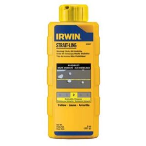 IRW-CHALK 8OZ YELLOW HI-VIS