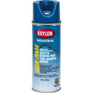 MARKING PAINT, QUIK-MARK? APWA BRILLIANT BLUE 12-OZ, S03406