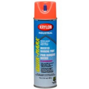 MARKING PAINT, QUIK-MARK? FLUORESCENT RED/ORANGE 17-OZ, AT3701