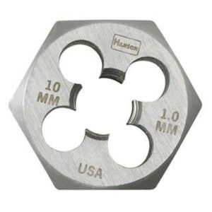 METRIC HEX DIE, HCS 10 MM - 1.50, 6640