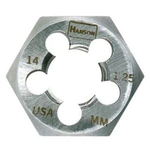 METRIC HEX DIE, HCS RETHREAD 18 MM - 2.50 RH, 7361