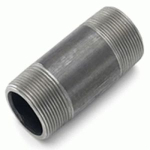 ANV-NIPPLE 1/4XCLOSE STD BLK STEEL CW