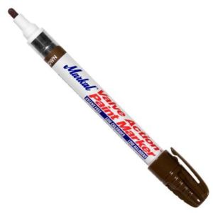 MAR-MARKER VALVE ACTION PAINT BROWN