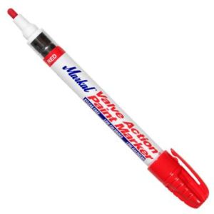 MAR-MARKER VALVE ACTION PAINT RED