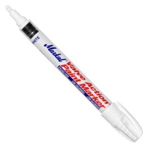 MAR-MARKER VALVE ACTION PAINT WHITE