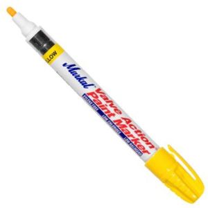 MAR-MARKER VALVE ACTION PAINT YELLOW