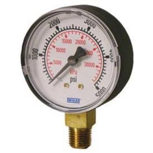 PRESSURE GAUGE, 600 PSI 2.5 FACE 1/4 NPT LM, 111.10 8990633