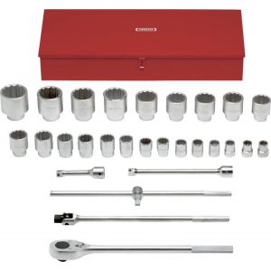 PROTO? 1 DRIVE 29 PIECE SOCKET SET - 12 POINT, J57104