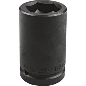 PROTO? 1 DRIVE BUDD WHEEL DEEP LENGTH IMPACT SOCKET 1-1/2 - 6 POINT, J10024LS