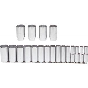 PROTO? 1/2 DRIVE 19 PIECE DEEP SOCKET SET - 6 POINT, J54101