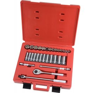 PROTO? 1/2 DRIVE 30 PIECE SOCKET SET - 12 POINT, J54126
