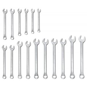 PROTO? 16 PIECE SATIN COMBINATION WRENCH SET - 12 POINT, J1200F-HD