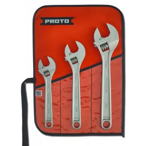 PROTO? 3 PIECE CLIK-STOP? ADJUSTABLE WRENCH SET, J790