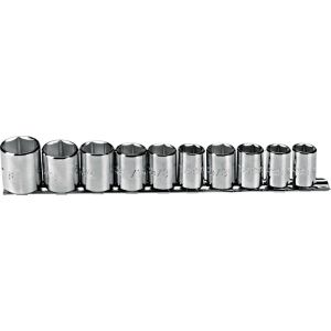 PROTO? 3/8 DRIVE 10 PIECE SOCKET SET - 6 POINT, J52122